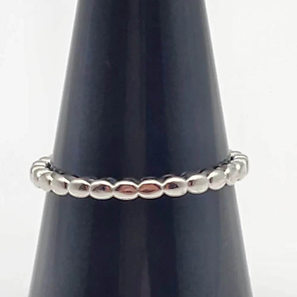Bomb Party Silver Tone Bead Ring (9)